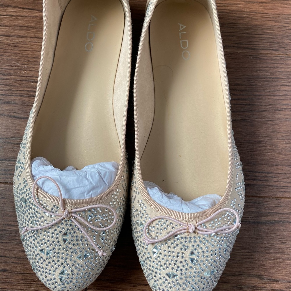 Aldo Flats with jewels